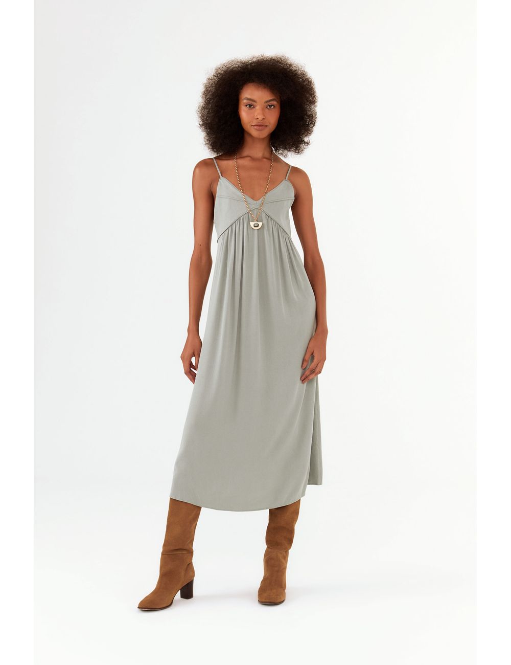 Vestido Midi Pala Costas