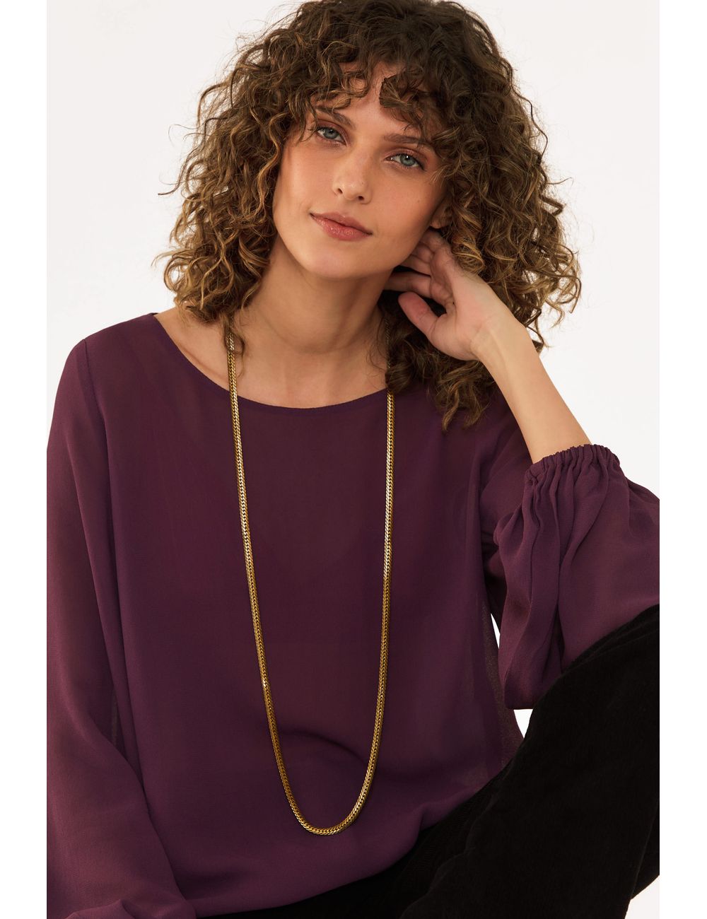 Colar Corrente Ouro - Ouro / U