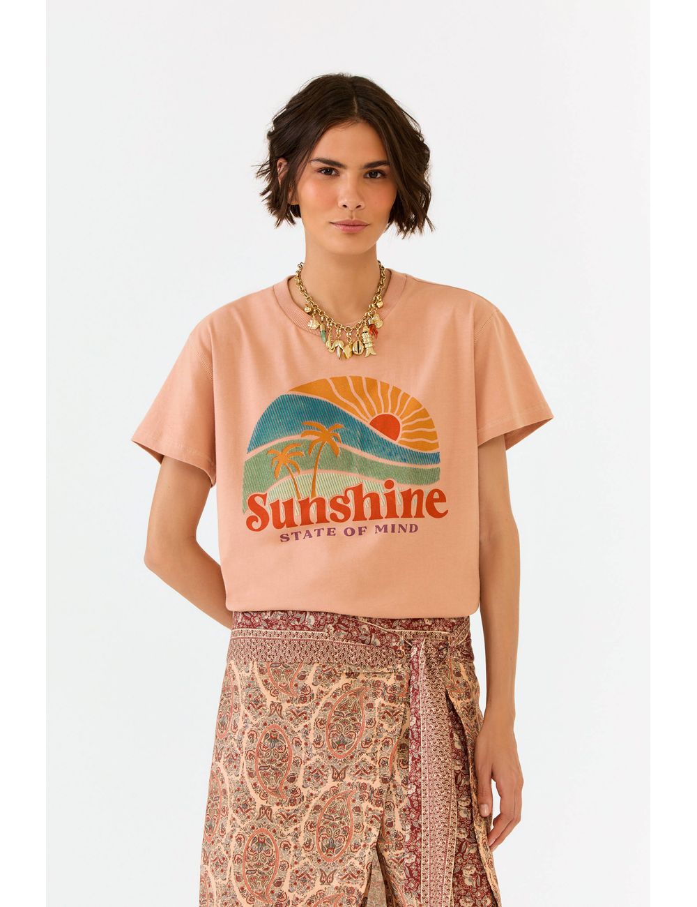 Blusa Silk Sunshine