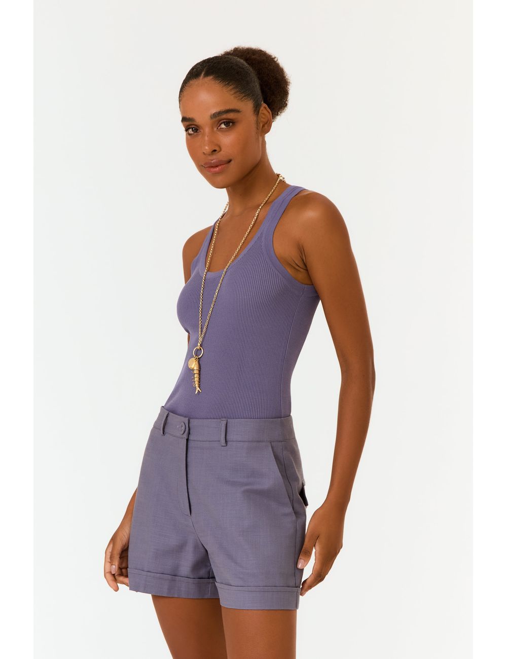 Regata Tricot Decote Nadador