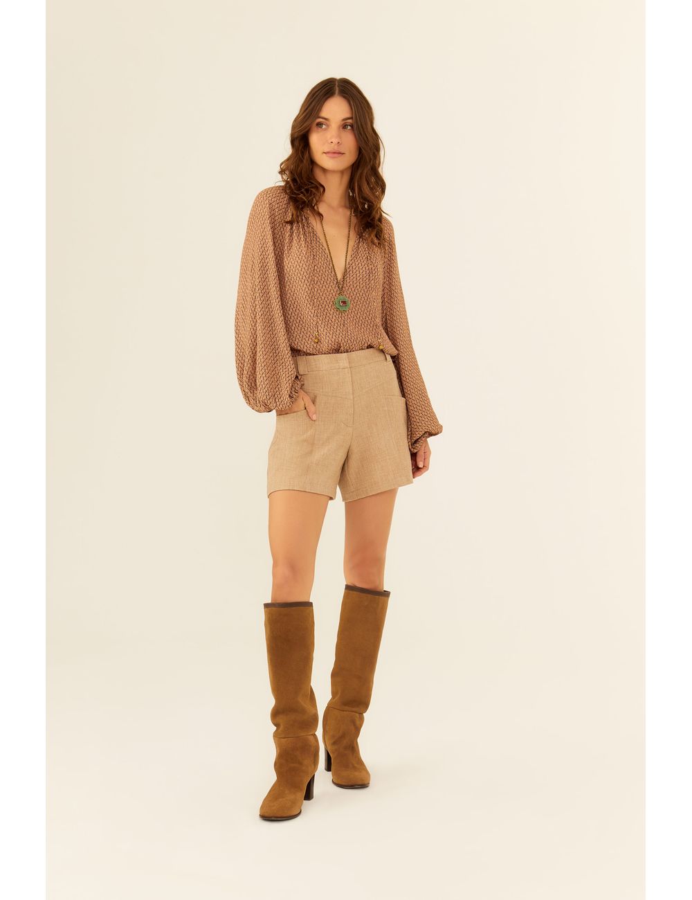 Short Alfaiataria Twill