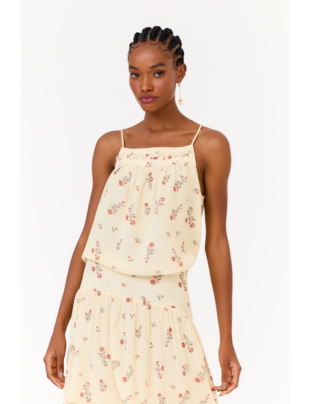 Blusa Alça Ggt Estampa Aura