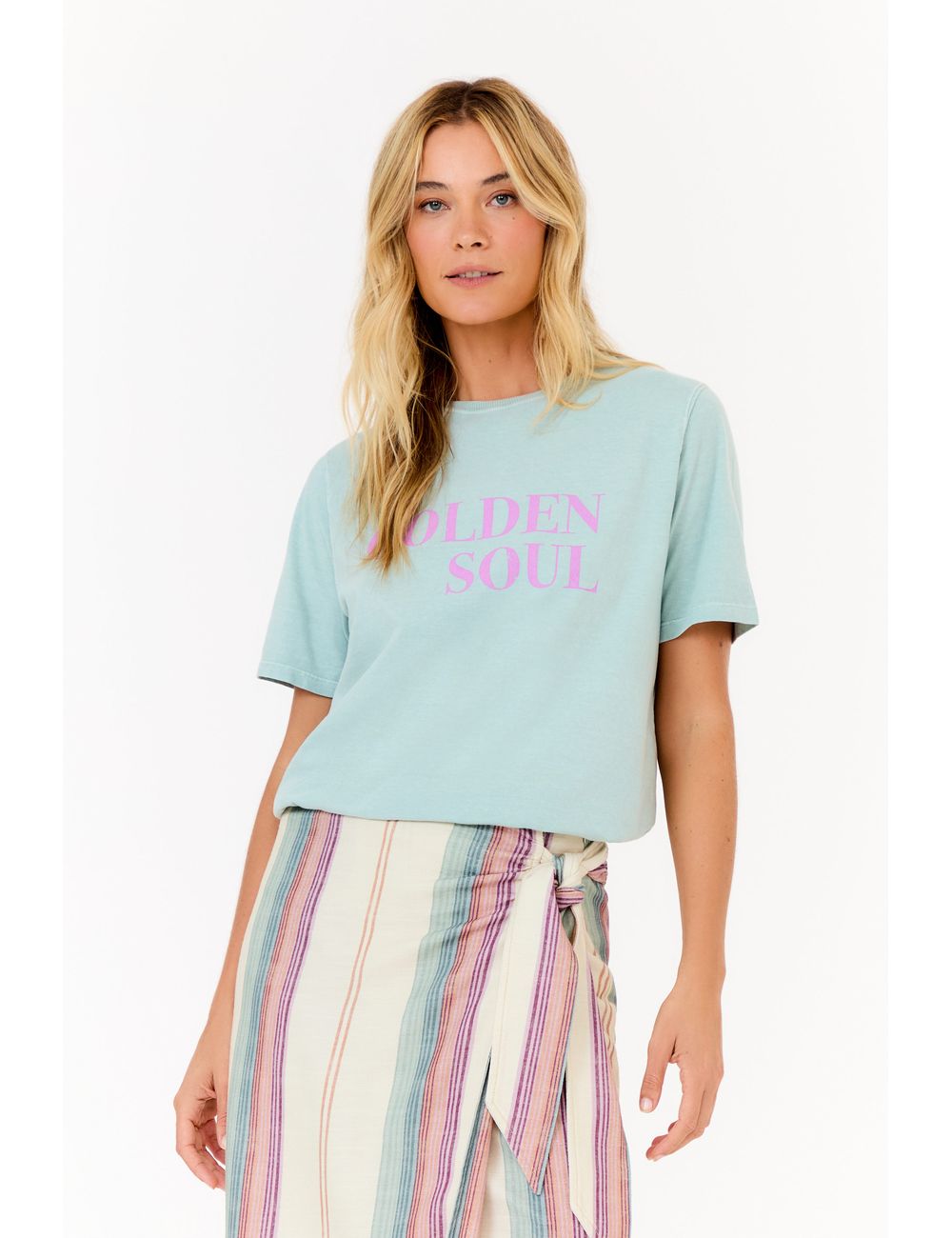 Blusa Silk Golden Soul