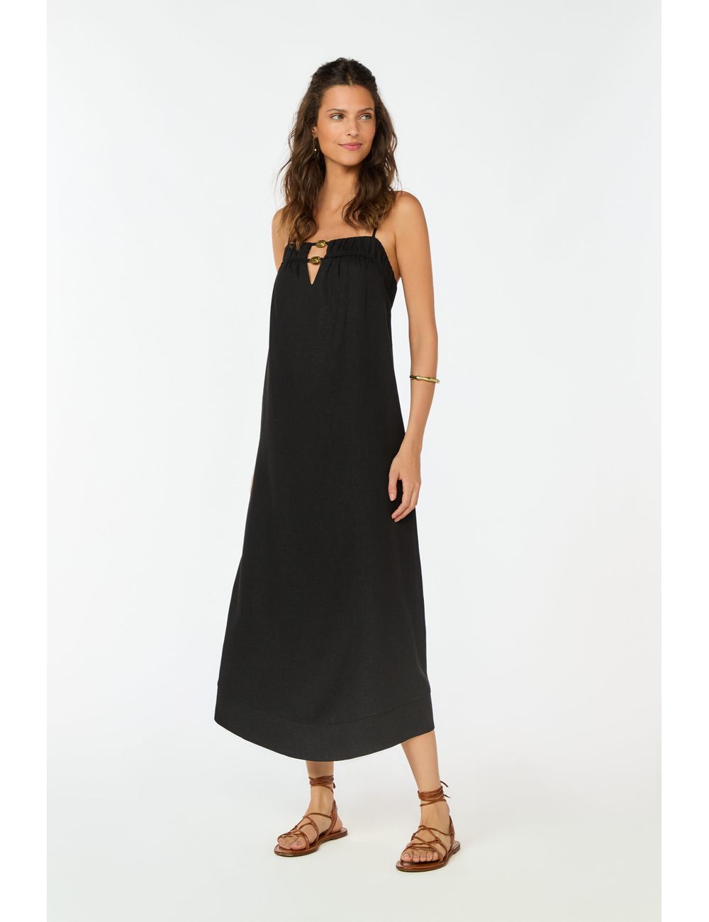 Vestido Detalhe Decote