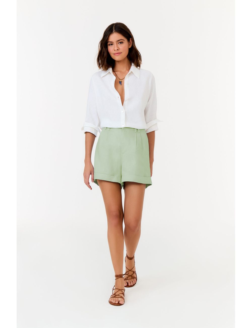 Short Pregas Alfaiataria