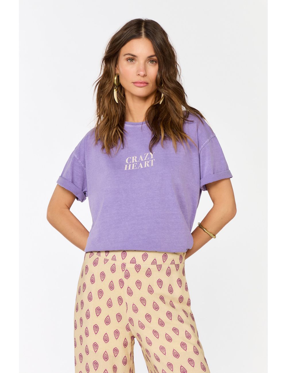 Blusa Silk Crazy Heart