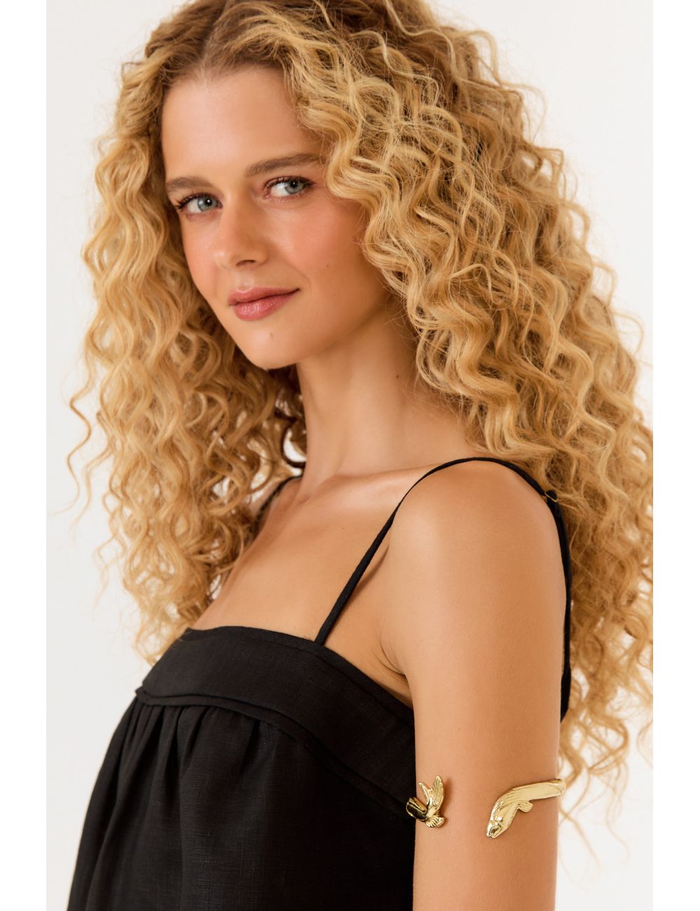 Bracelete Bíceps Peixe – Dourado / U