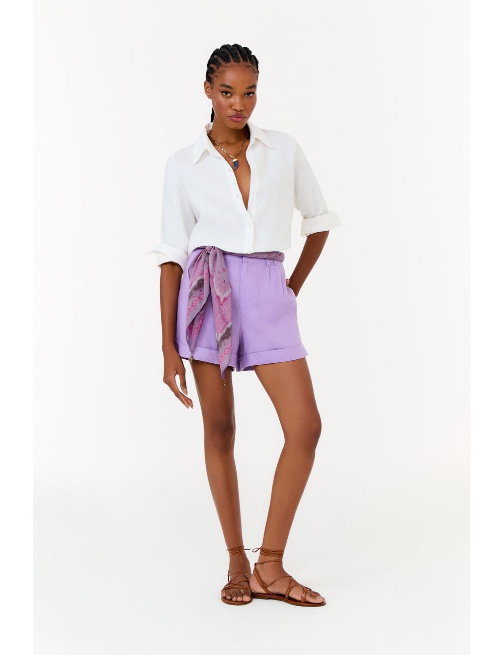 Short Pregas Alfaiataria