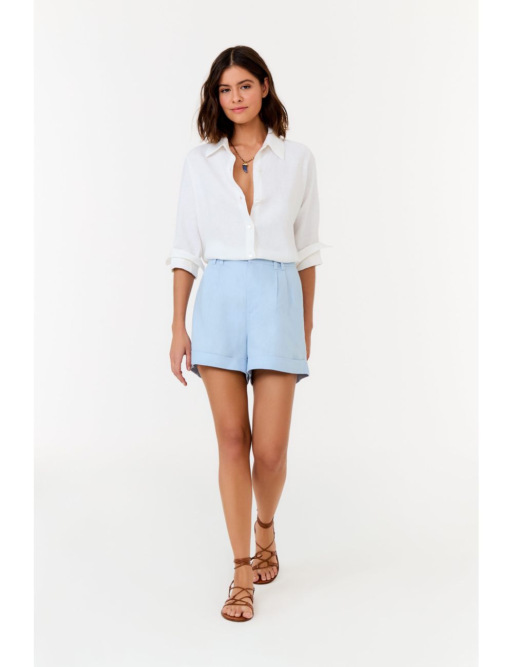 Short Pregas Alfaiataria