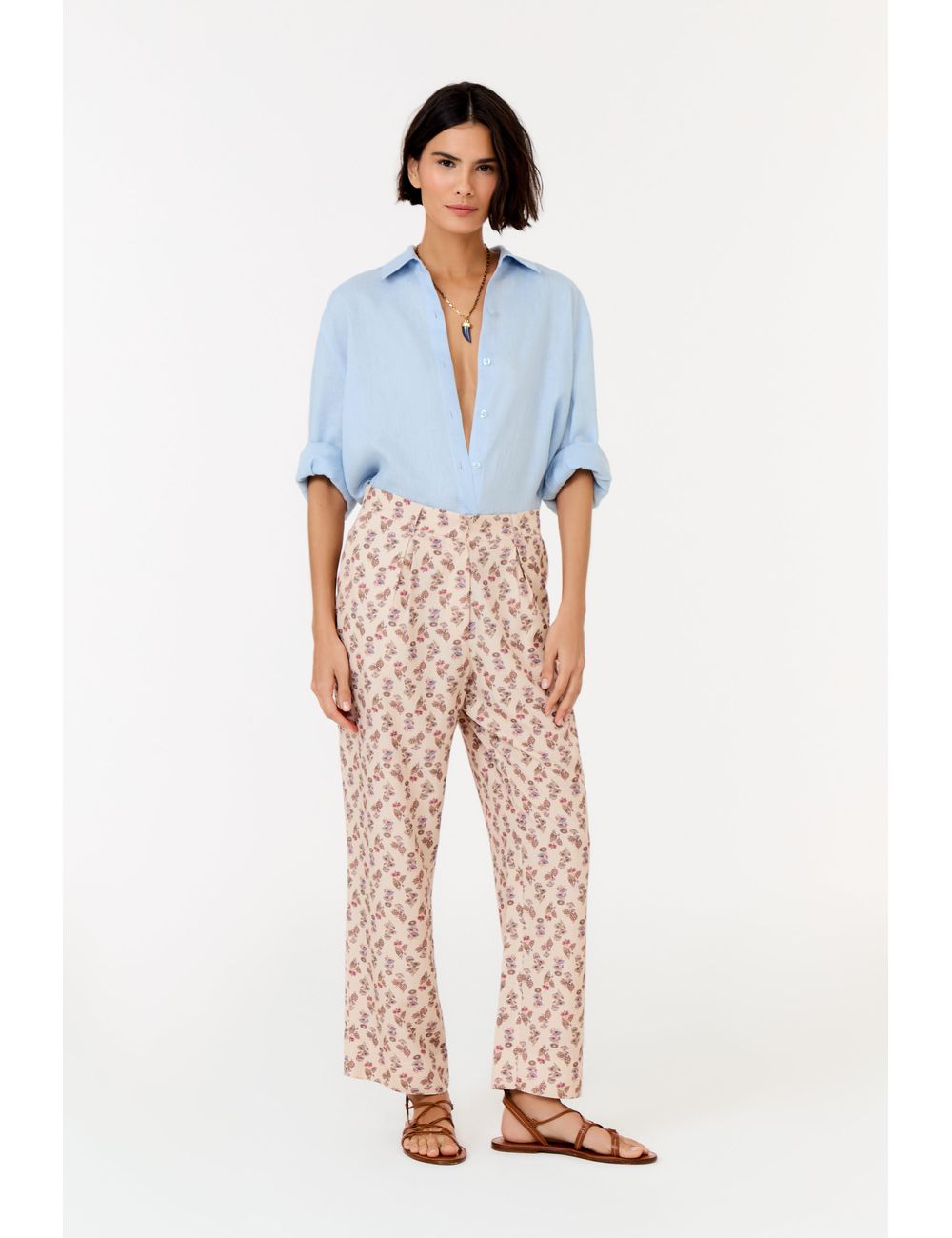 Calça Estampa Petal Mini