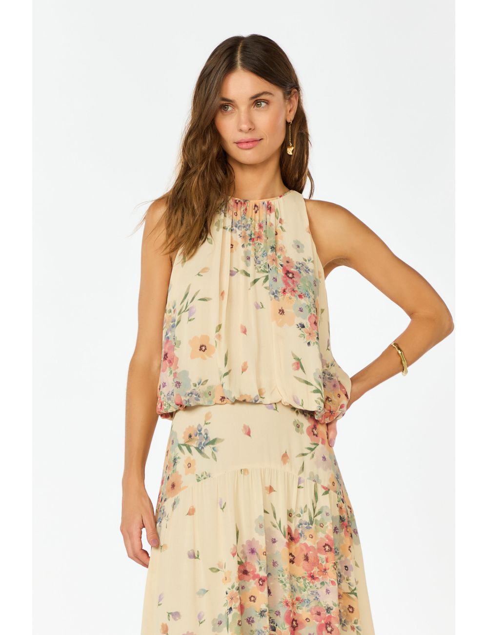 Blusa Alca Balone Ggt Estampa Allure