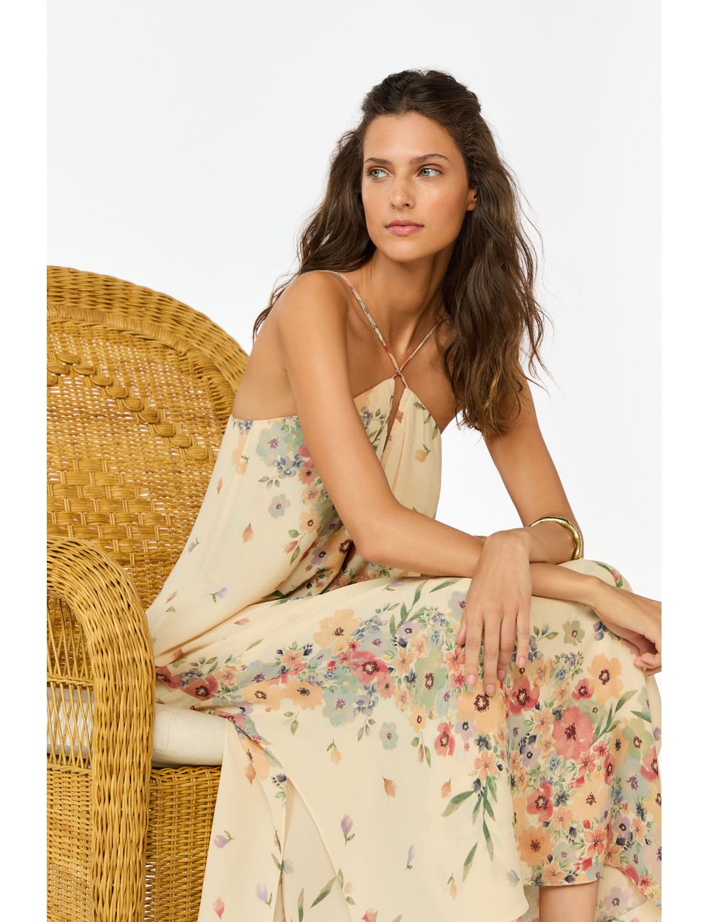 Vestido Midi Ggt Estampa Allure