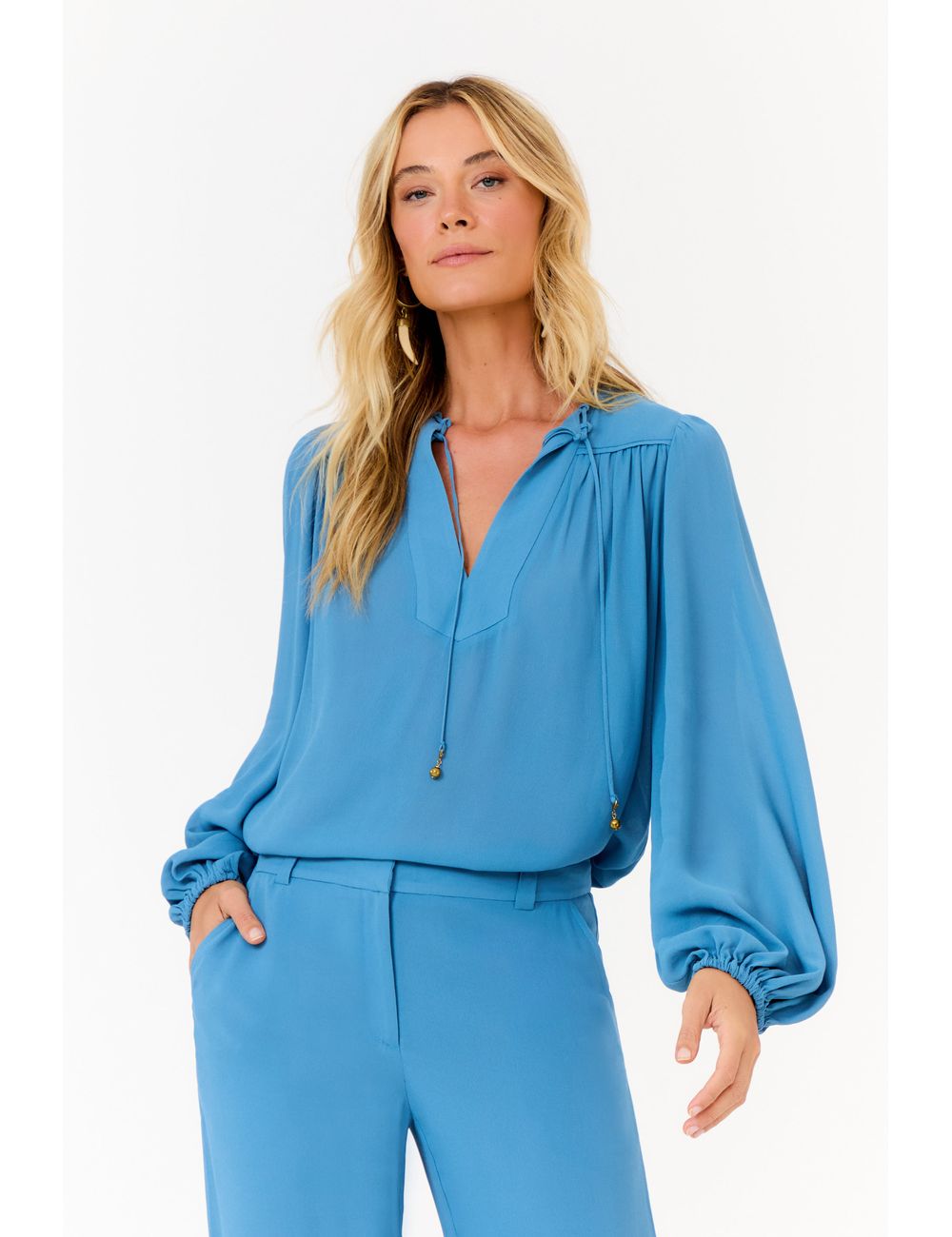 Blusa Pala Franzida Ggt