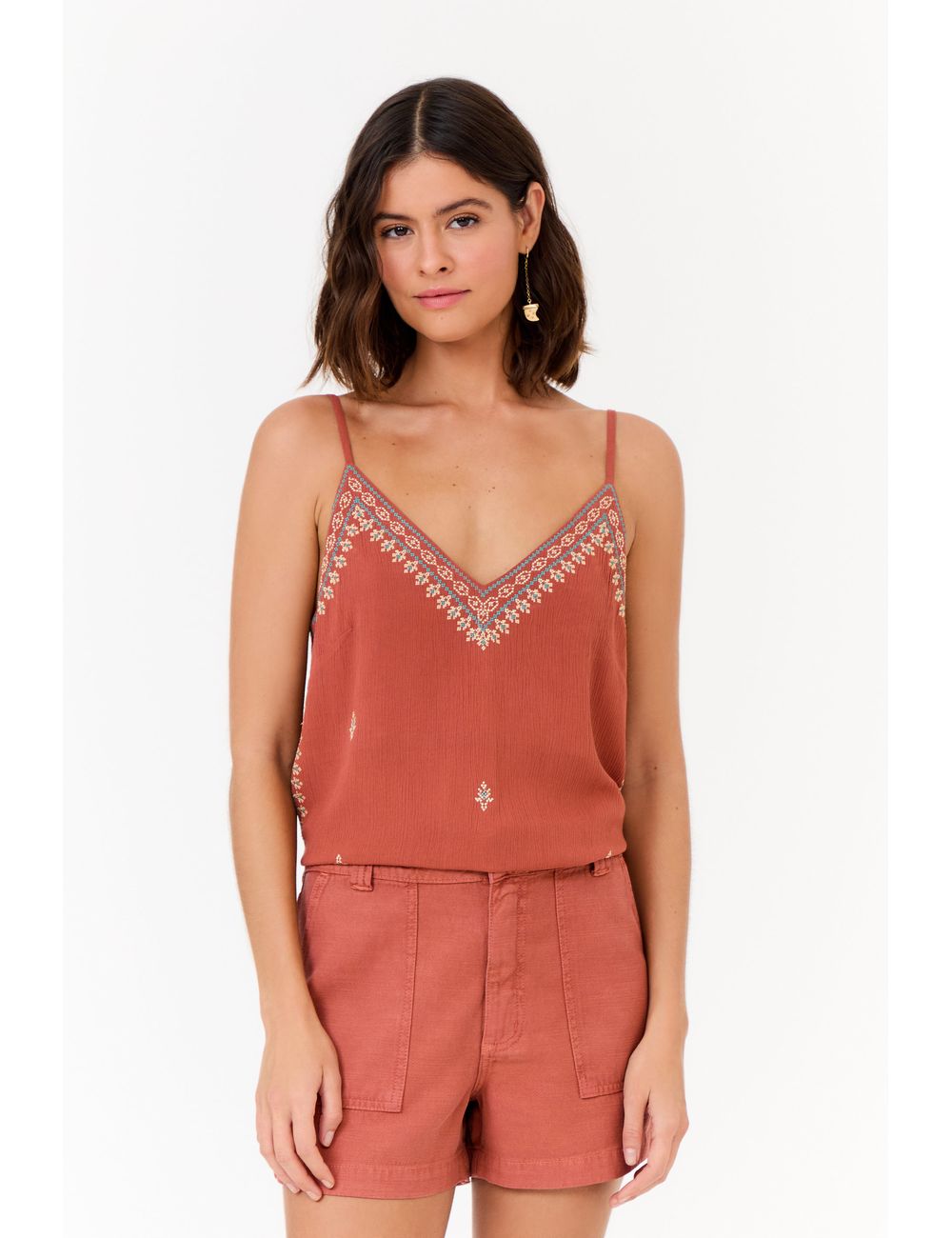 Blusa Bordado Varanasi