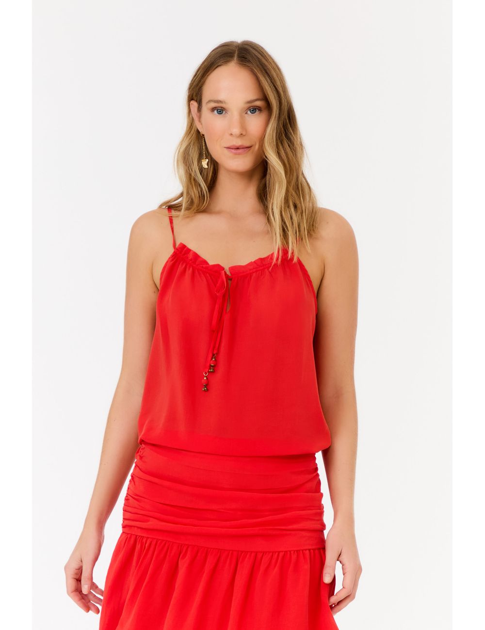 Blusa Alcinha Franzido