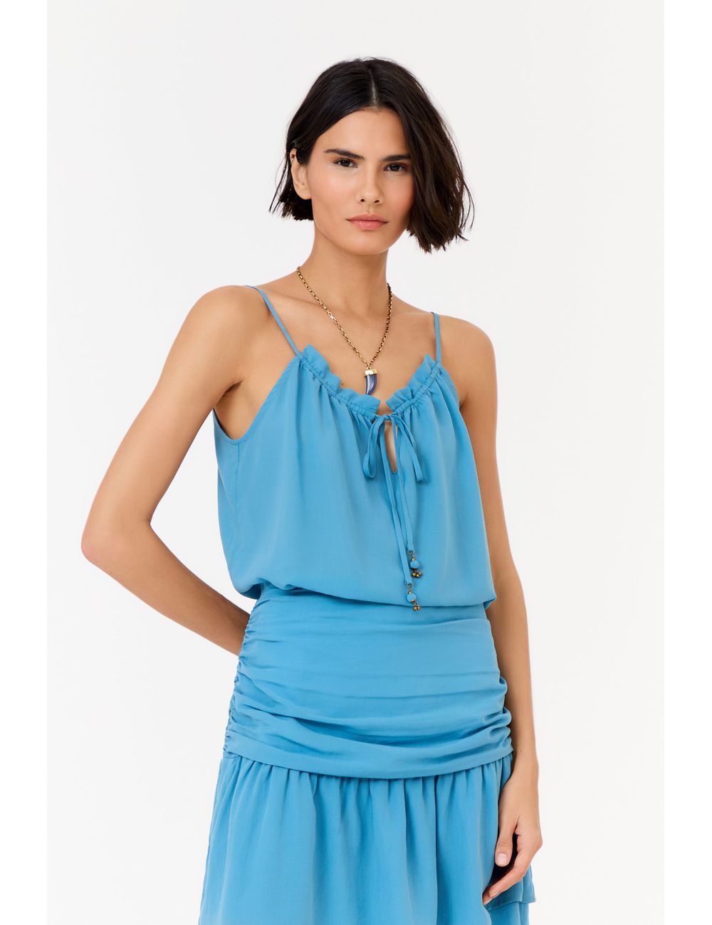 Blusa Alcinha Franzido