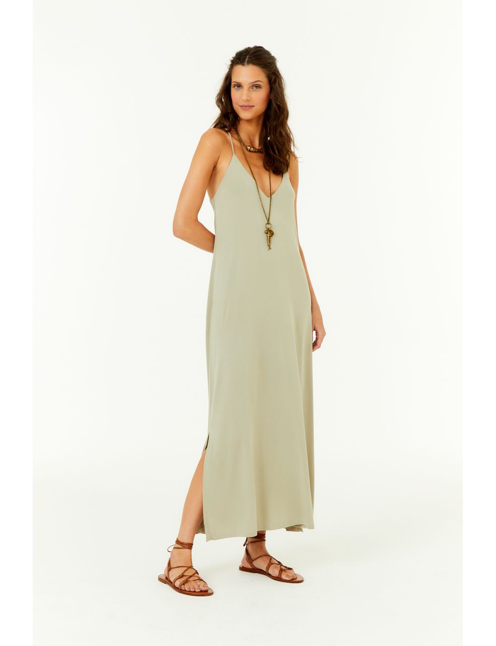 Vestido Alcinha Cupro