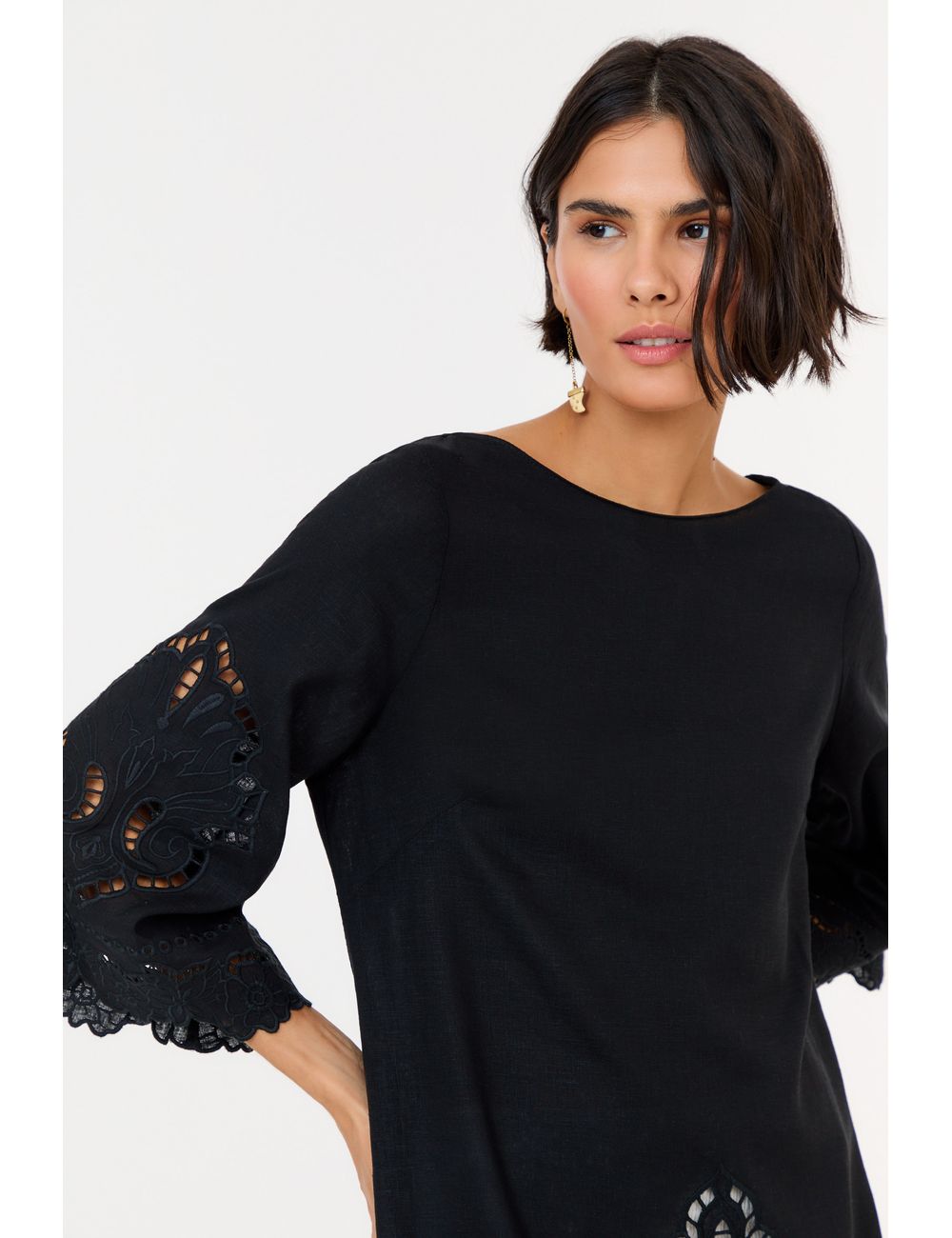 Túnica Bordado Bloom