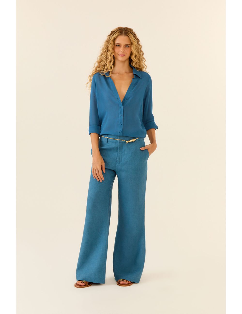Calça Linho Alfaiataria