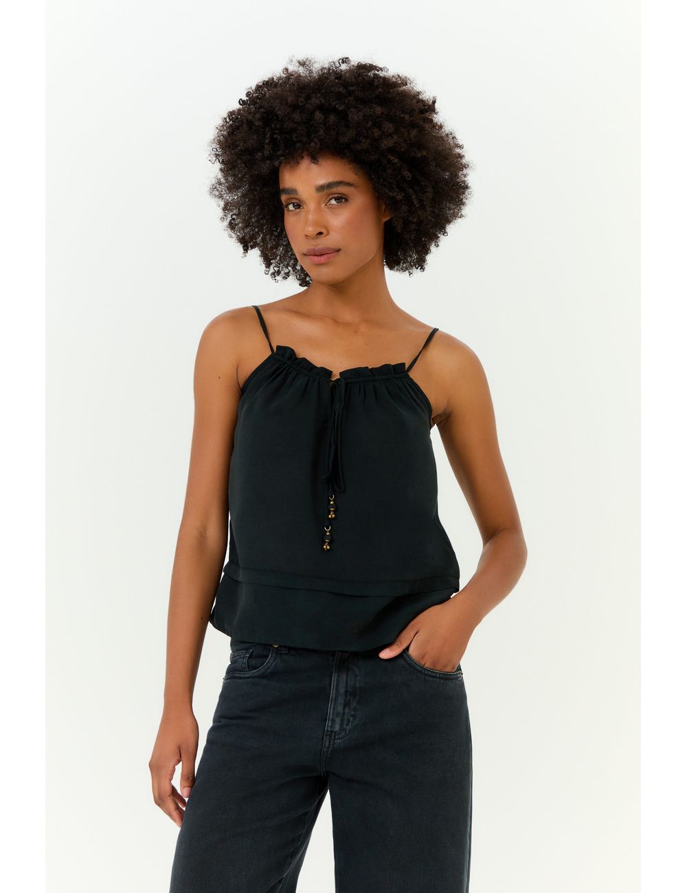 Blusa Alcinha Franzido