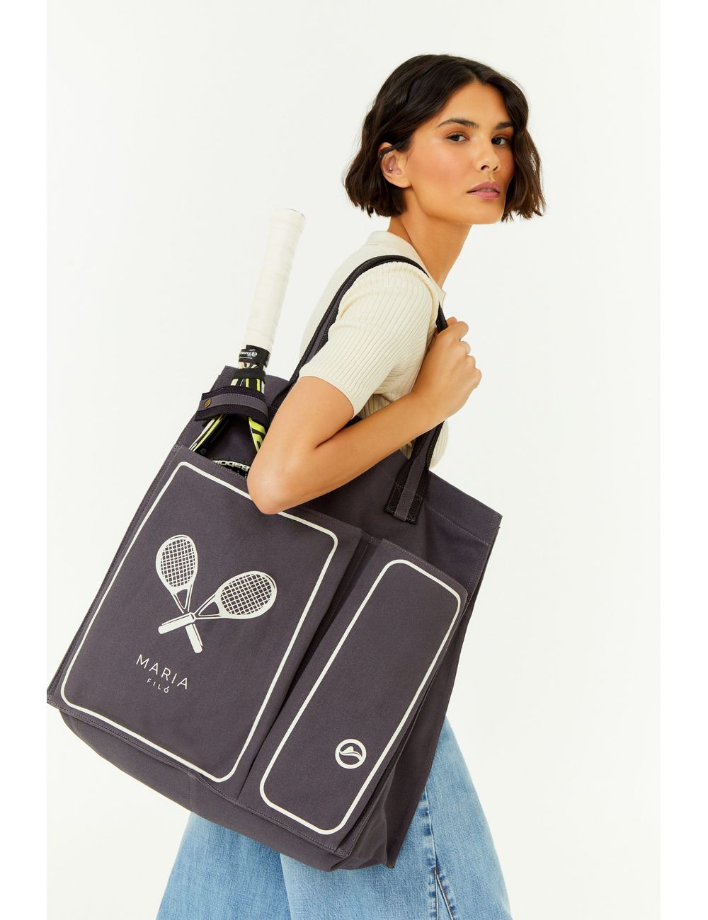 Bolsa Tênis De Lona Rio Open - Caviar / U