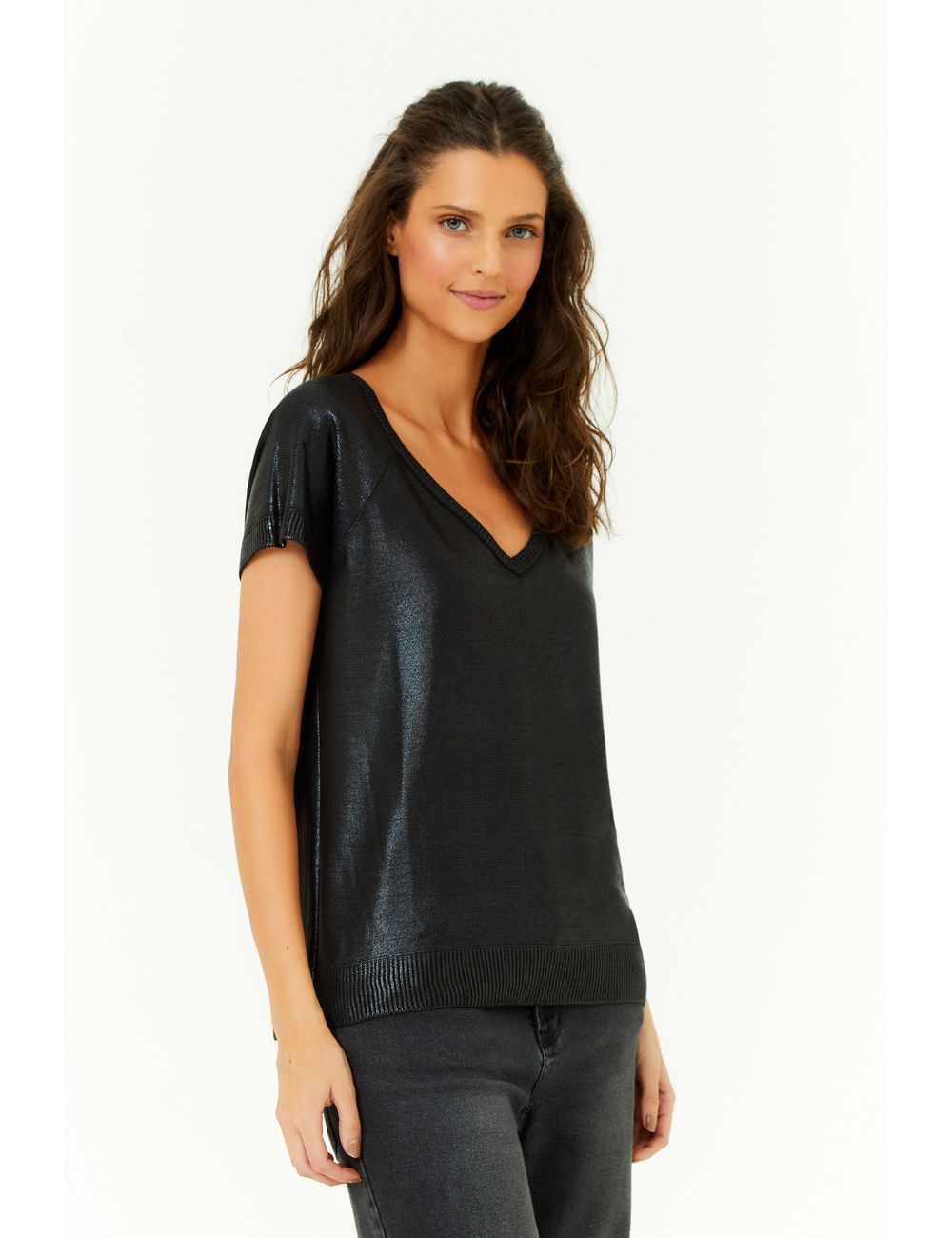 Blusa Tricot Foil