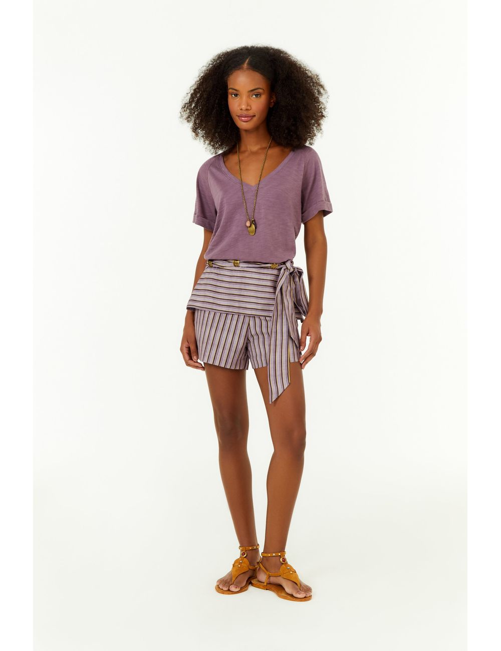 Short Pala Estampa Iris