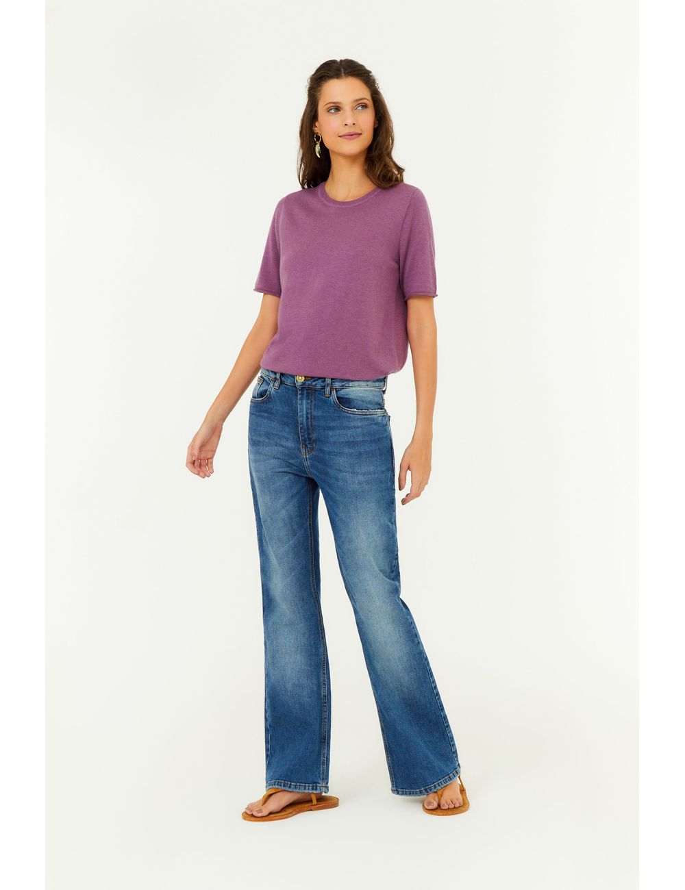 Calça Jeans Bootcut Used