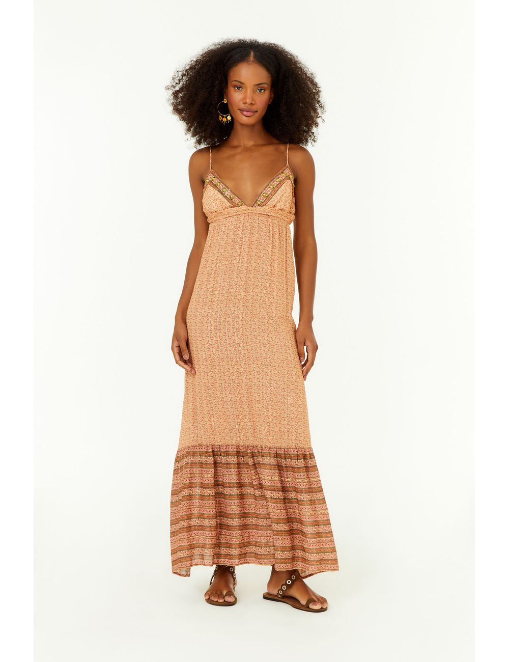 Vestido Longo Estampa Lumine