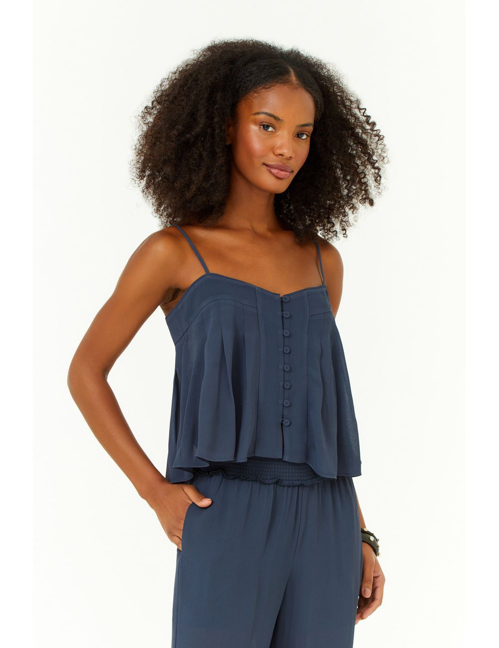 Blusa Alça Ggt Botões