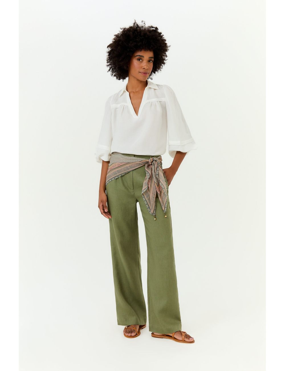 Calça Alfaitaria Pregas