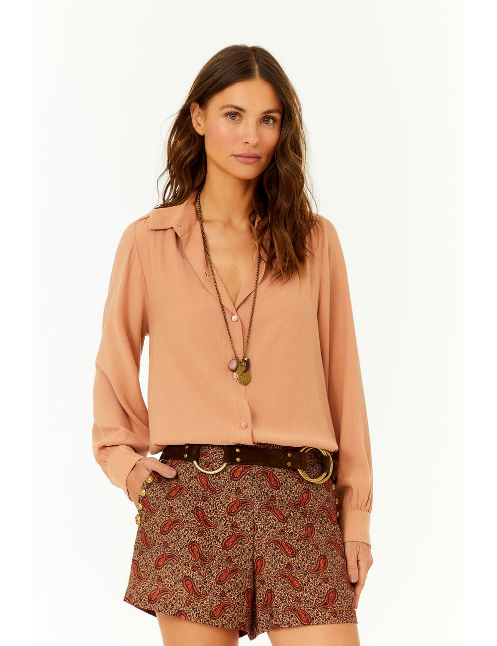 Camisa Pala Franzida