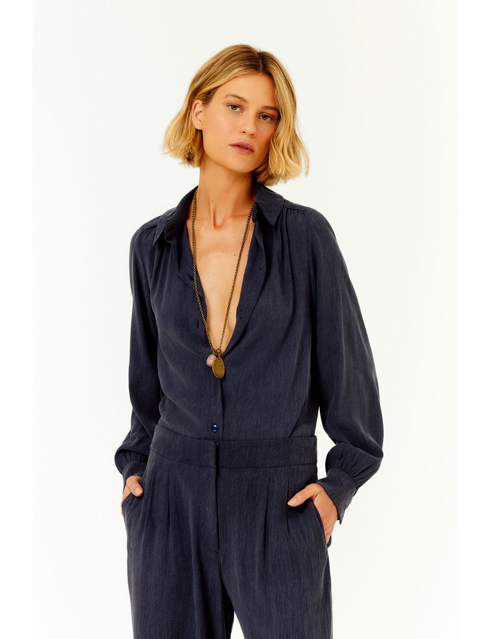 Camisa Pala Franzida