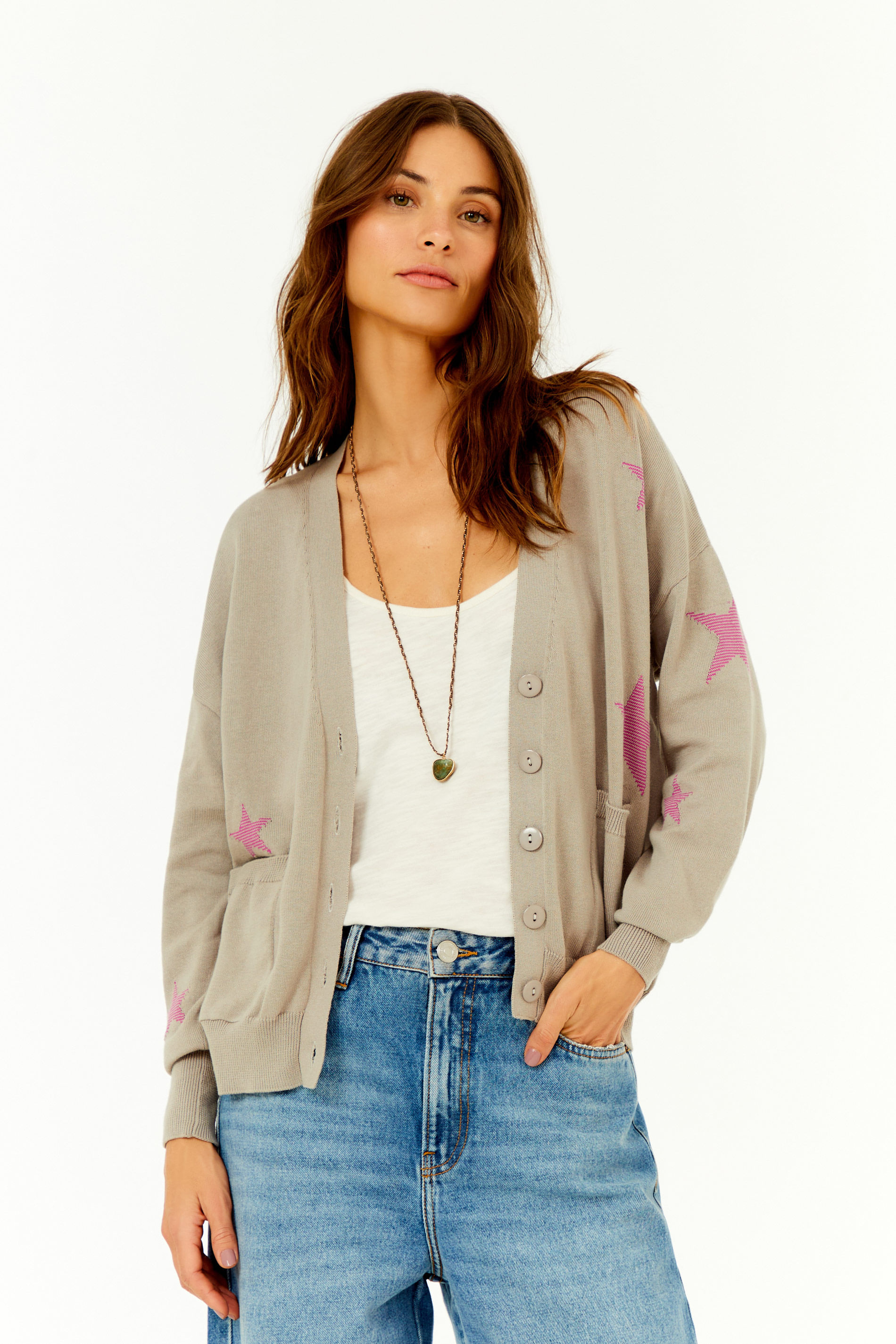 Cardigan Tricot Starry