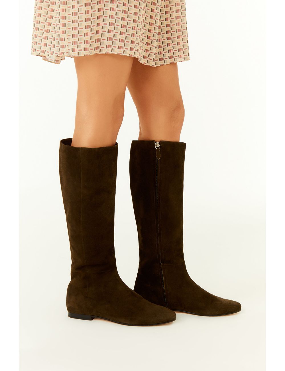 Bota Rasteira De Camurca