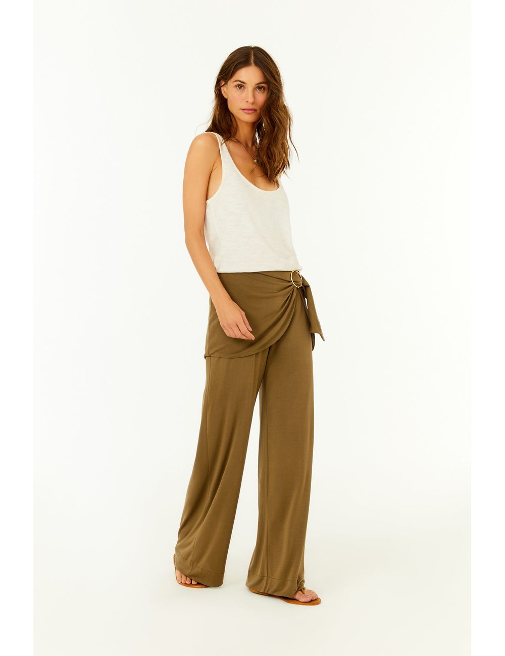 Calça Amarração Fivela