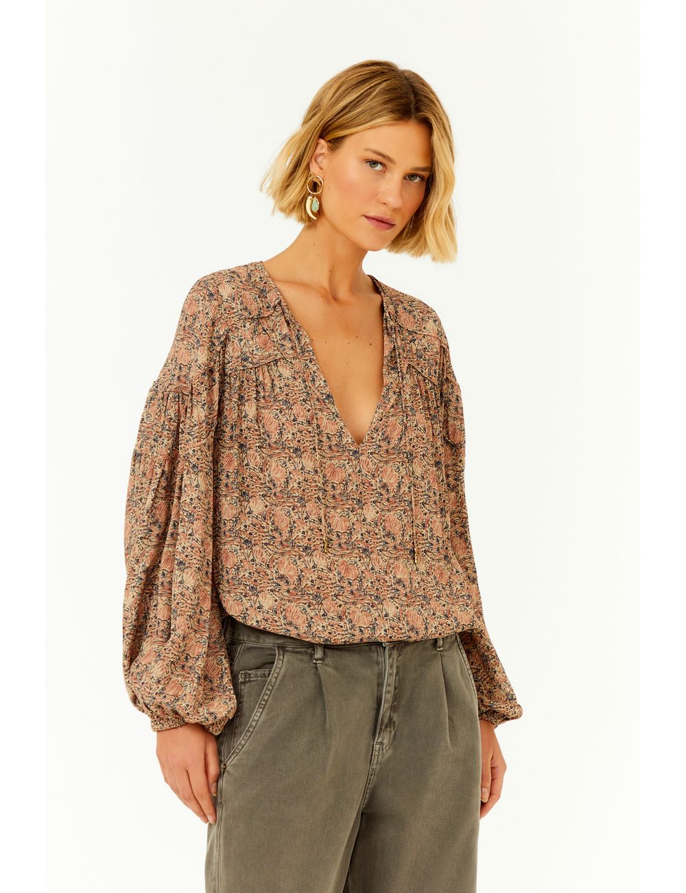 Blusa Ggt Estampa Fable
