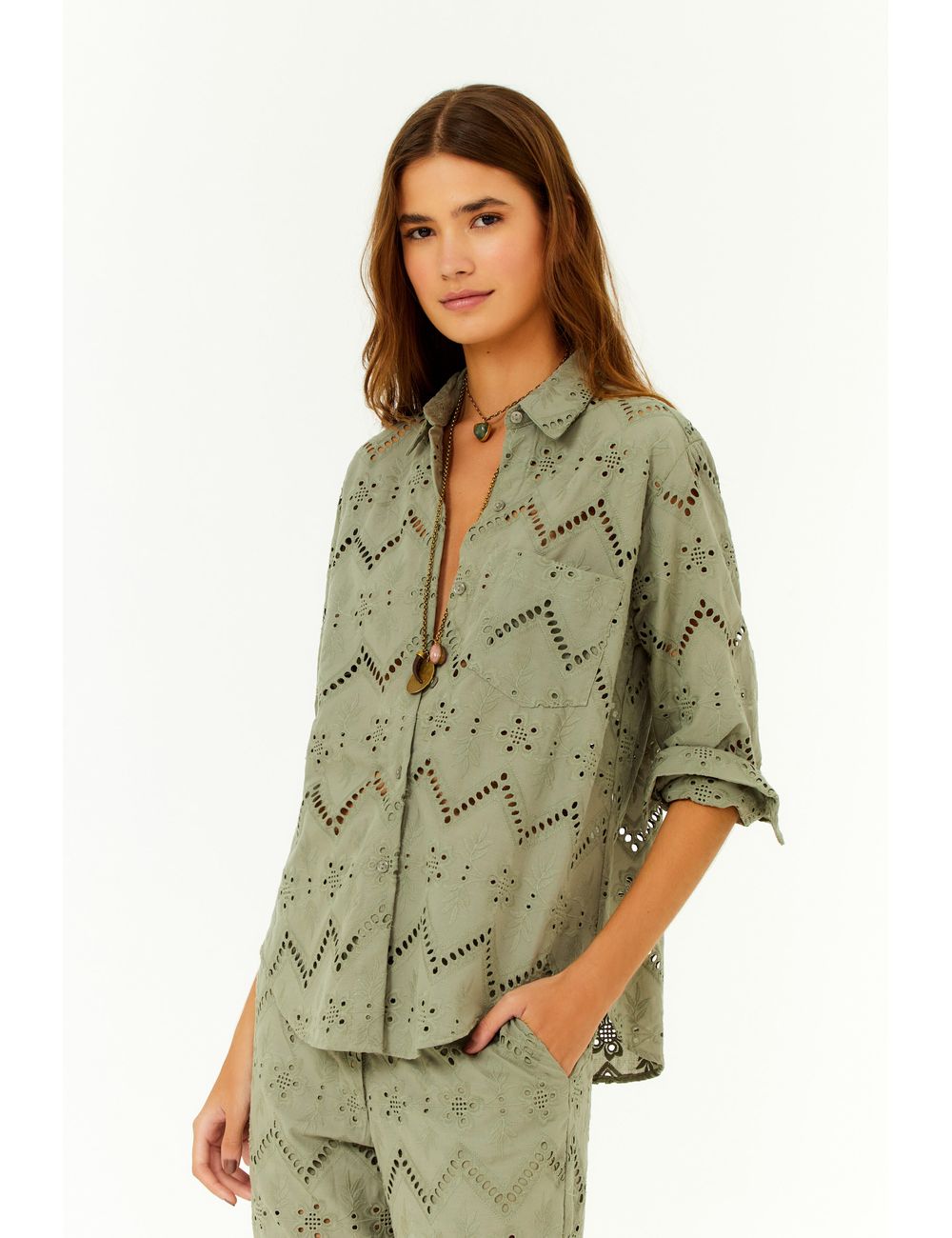 Camisa Bordado Gale