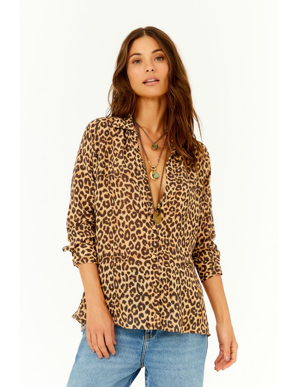 Camisa Ggt Estampa Onça