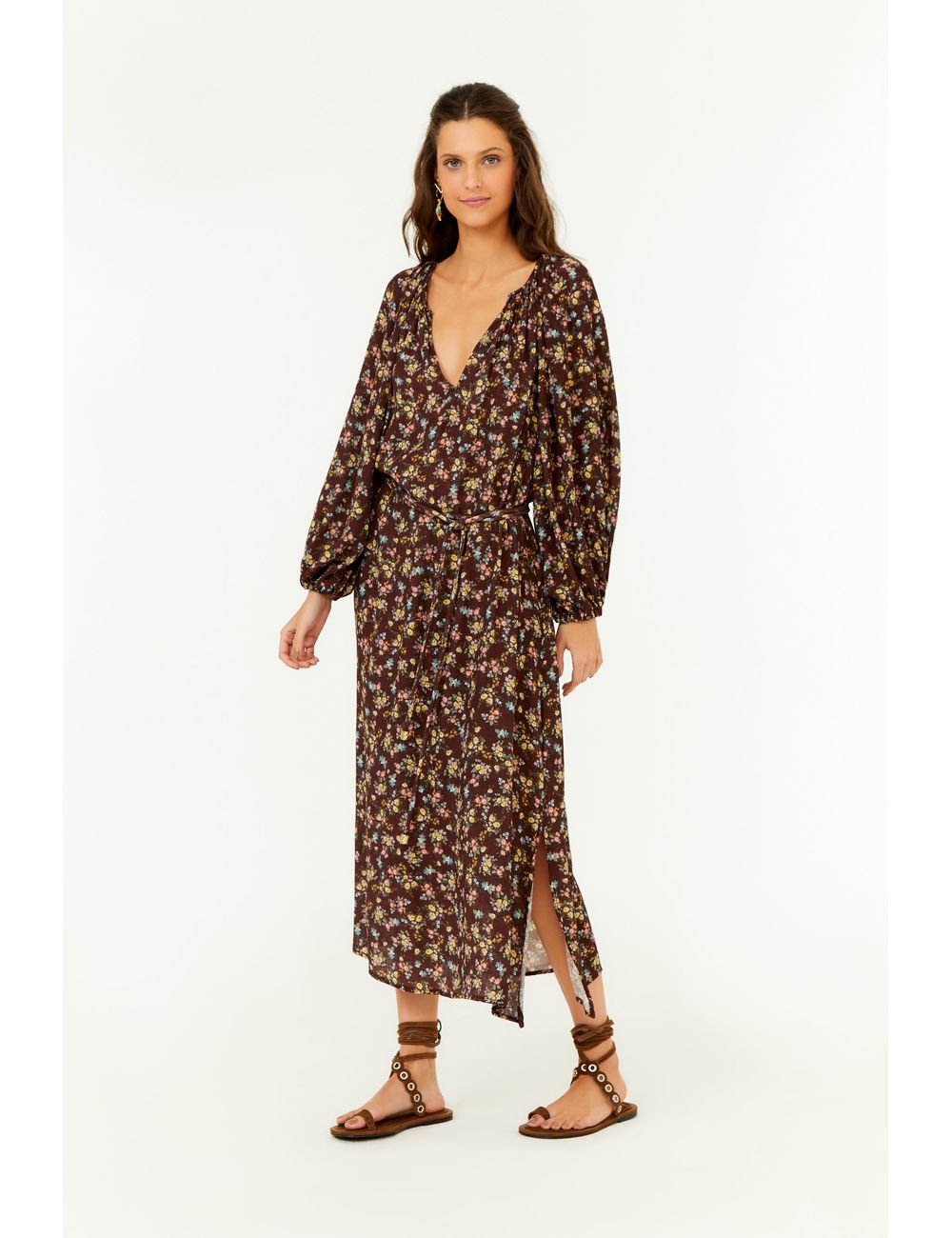 Vestido Middecote Estampa Blumi