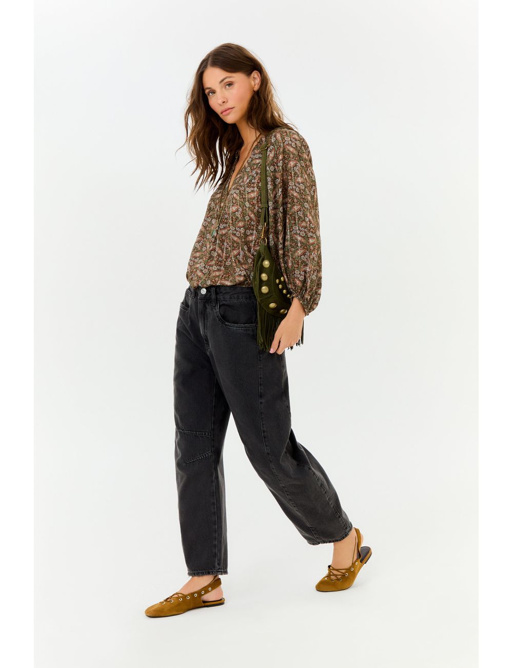 Calça Jeans Black Barrel
