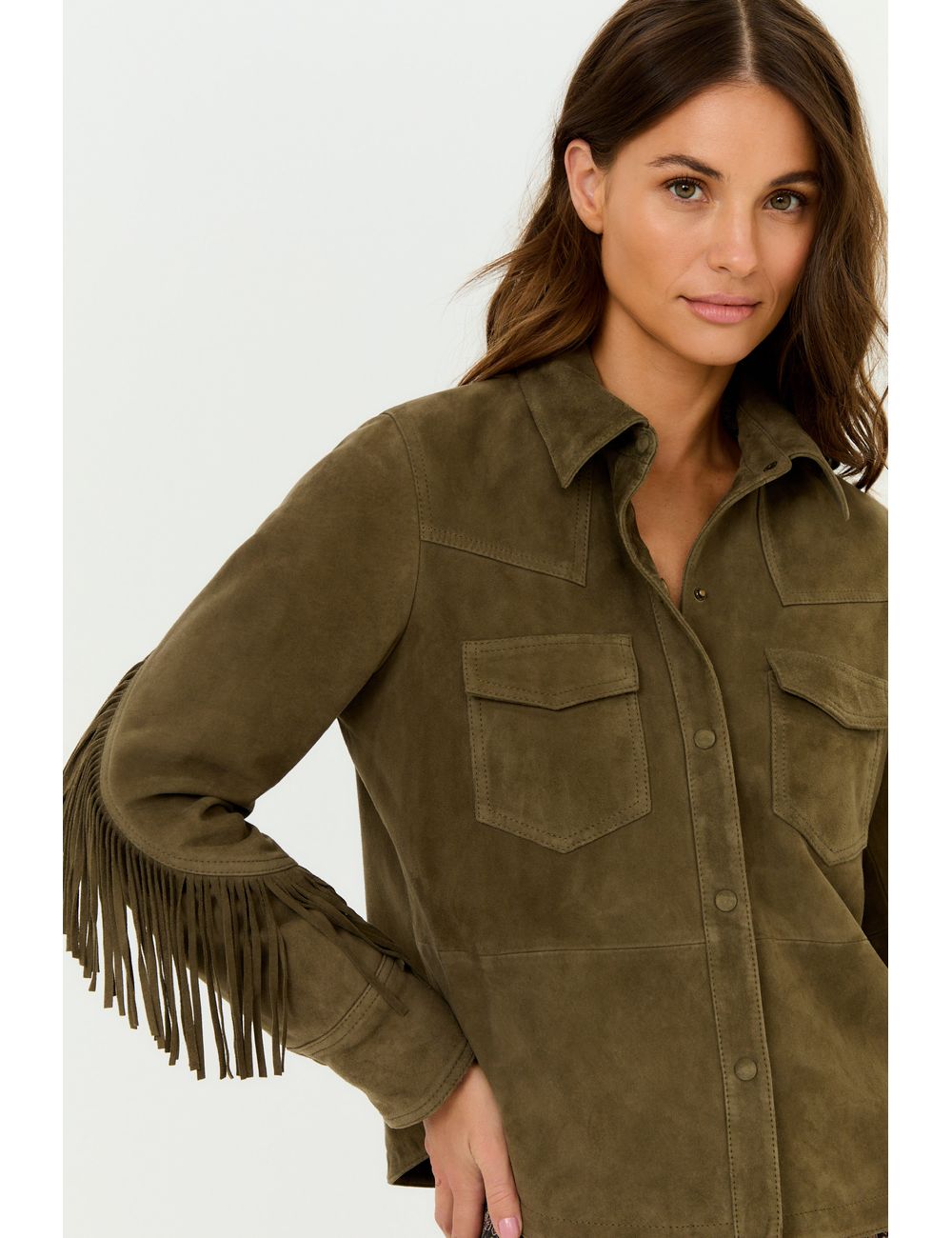 Camisa Franjas Chamois