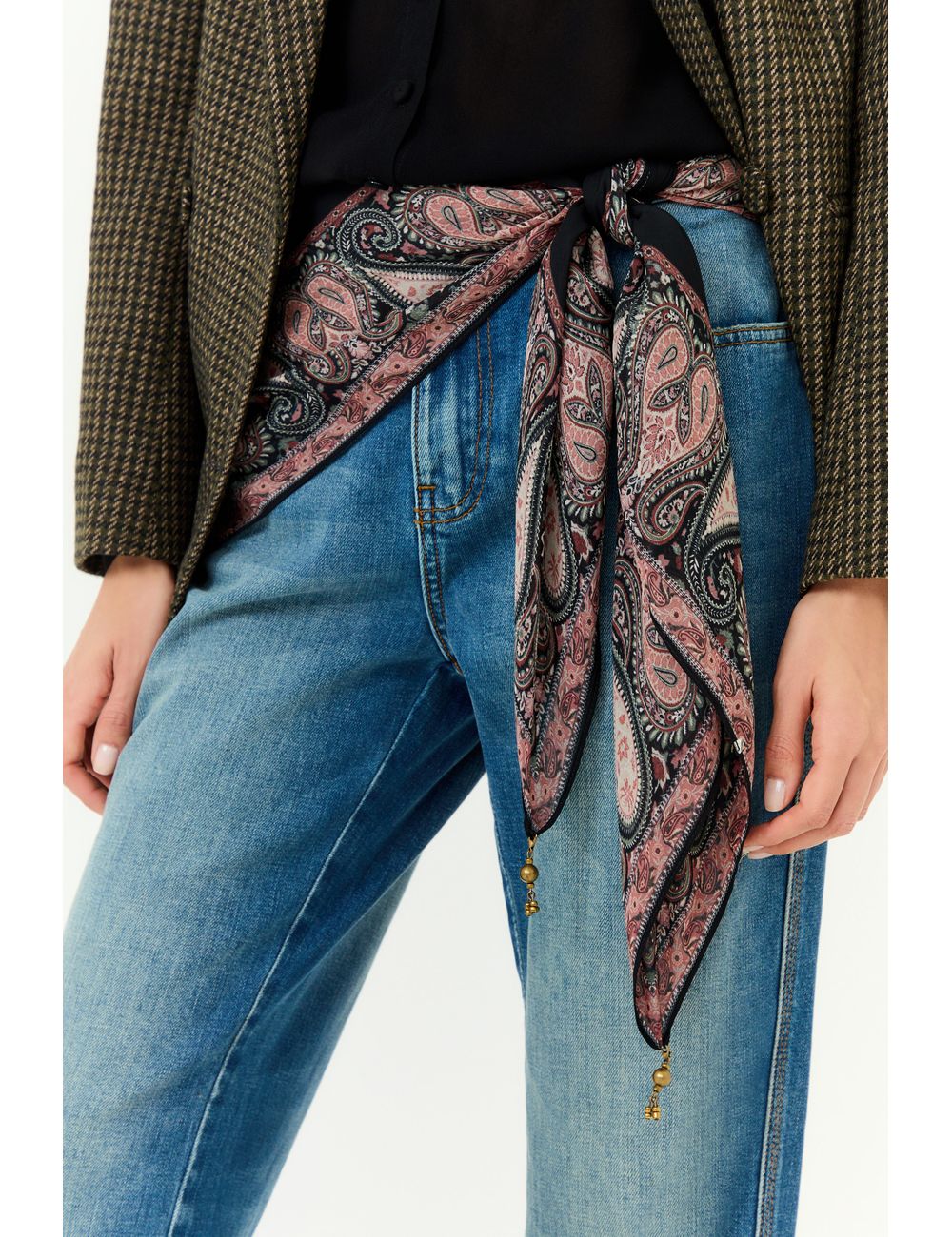 Lenço Estampa Cashmere - Est Lenco Cashmere $ / U