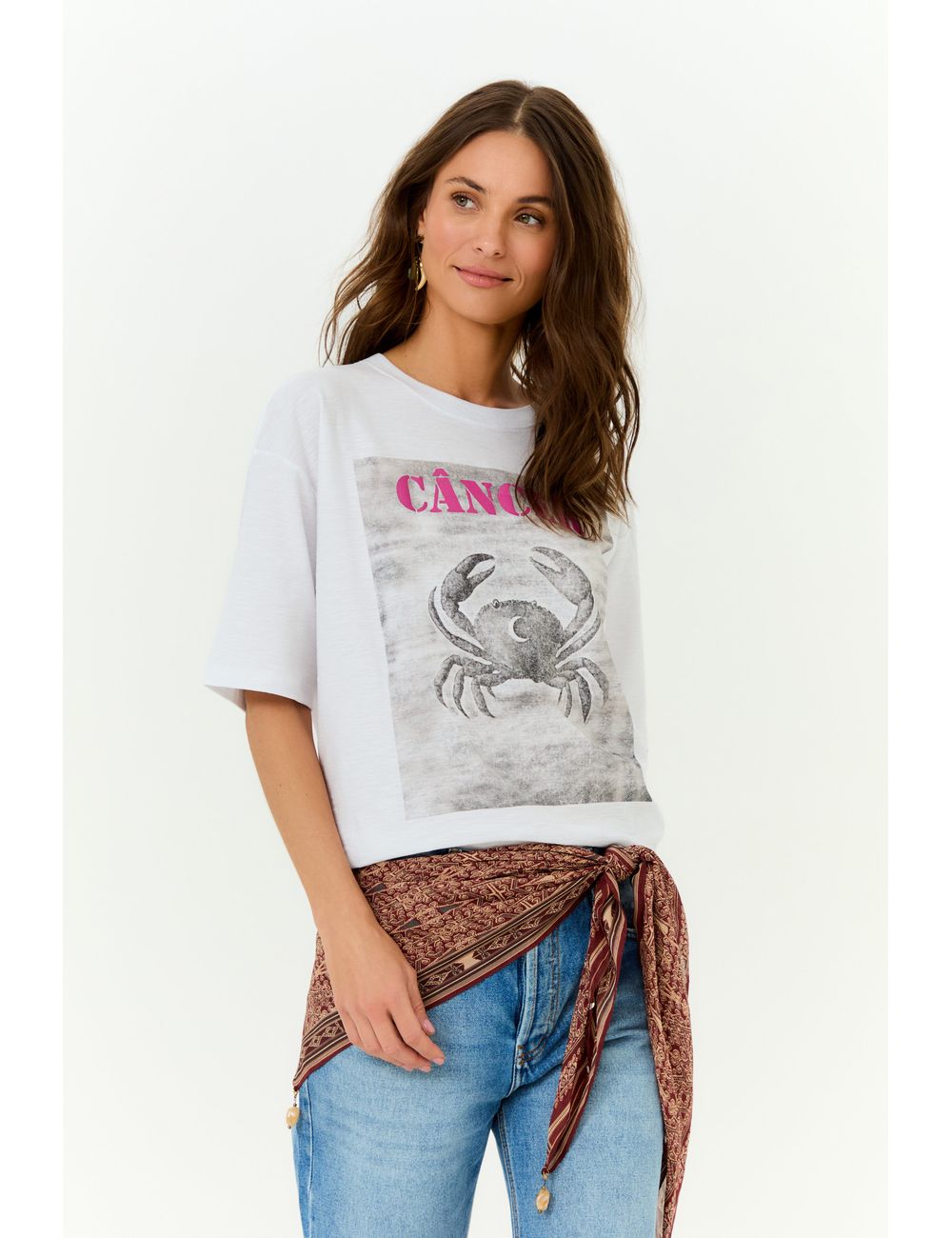 T-Shirt Signo Cancer