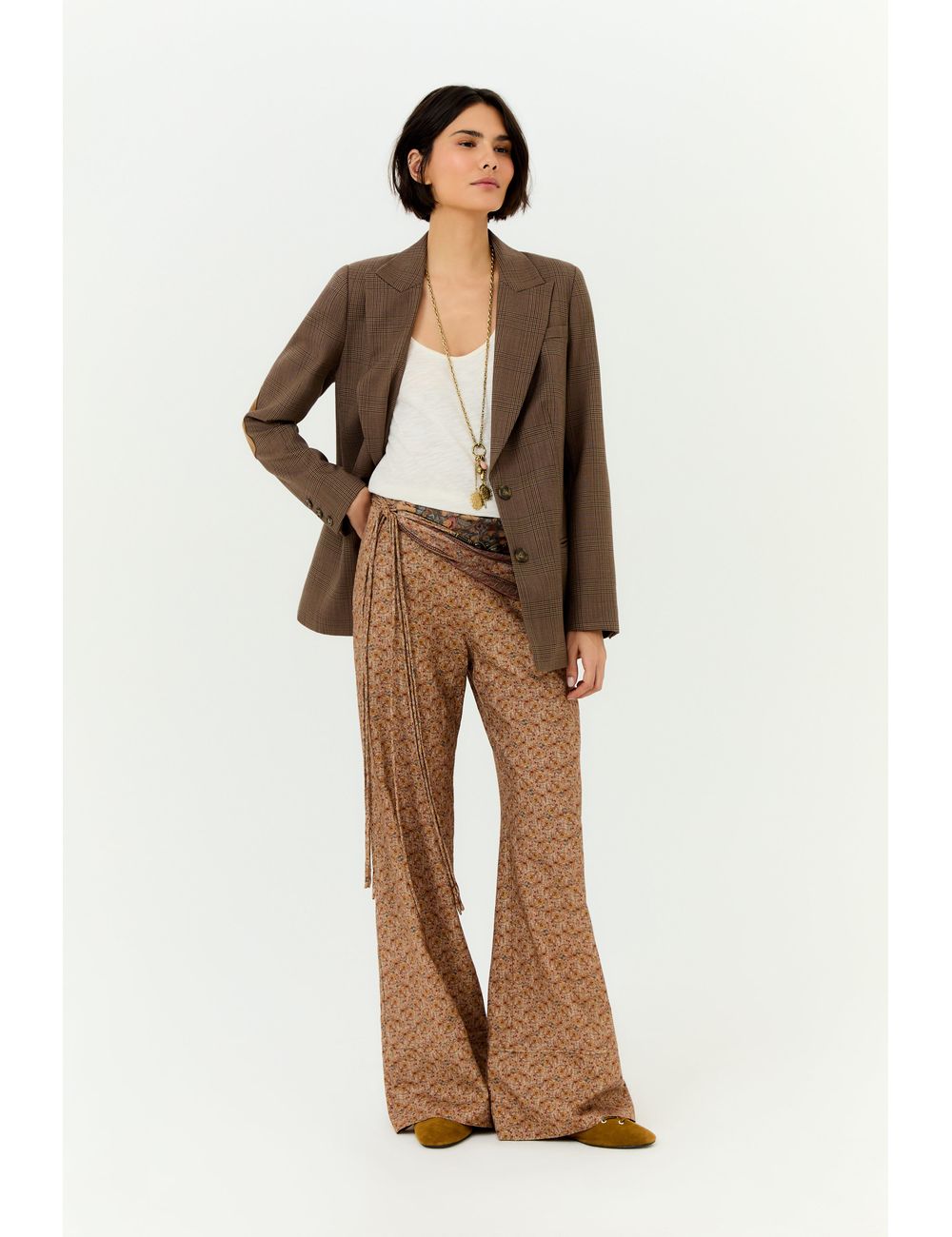 Calça Lenço Mix Estampa Ipe