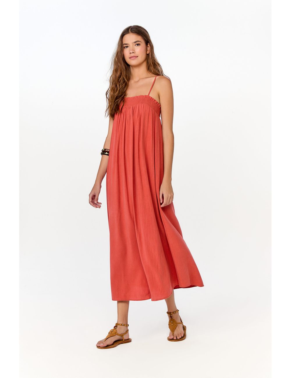Vestido Midi Pala Lastex