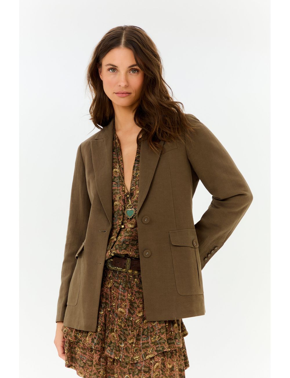 Blazer Alfaiataria Linho
