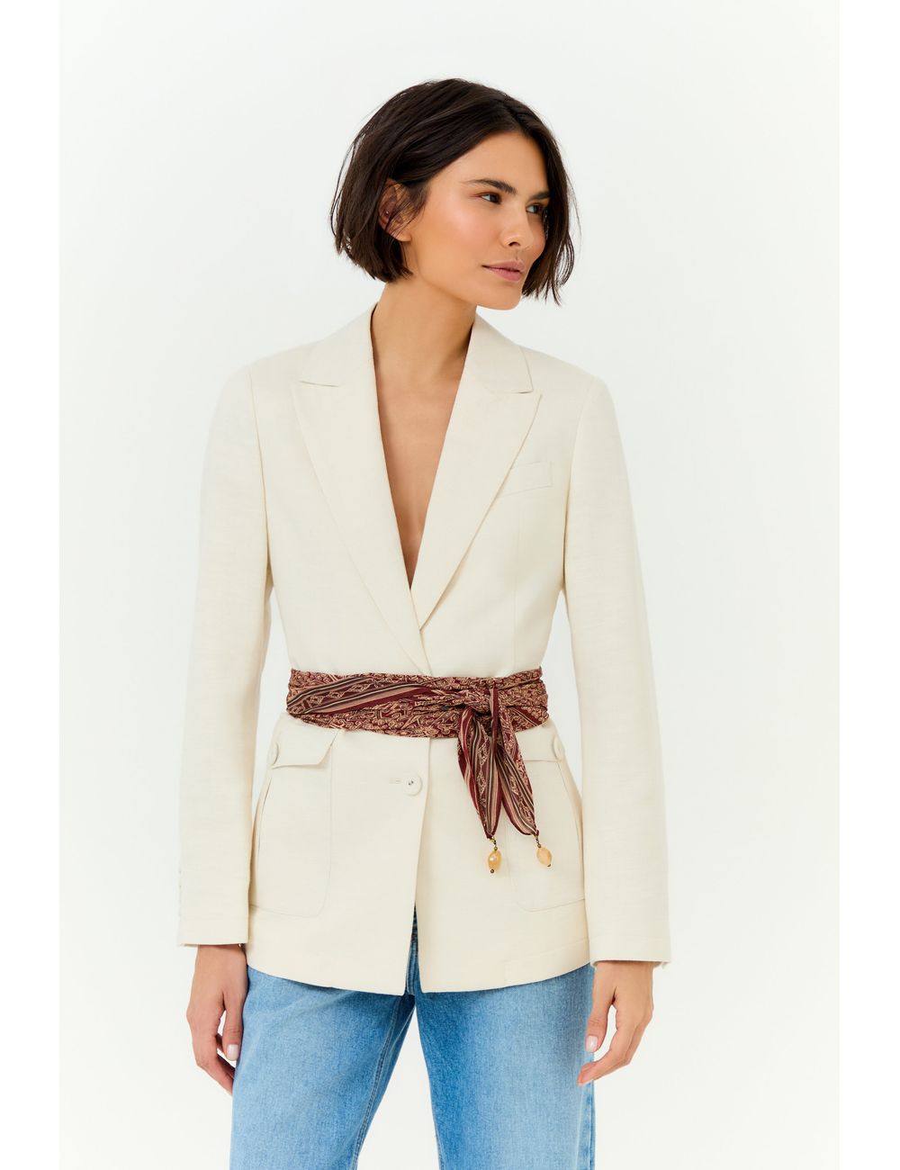 Blazer Alfaiataria Linho