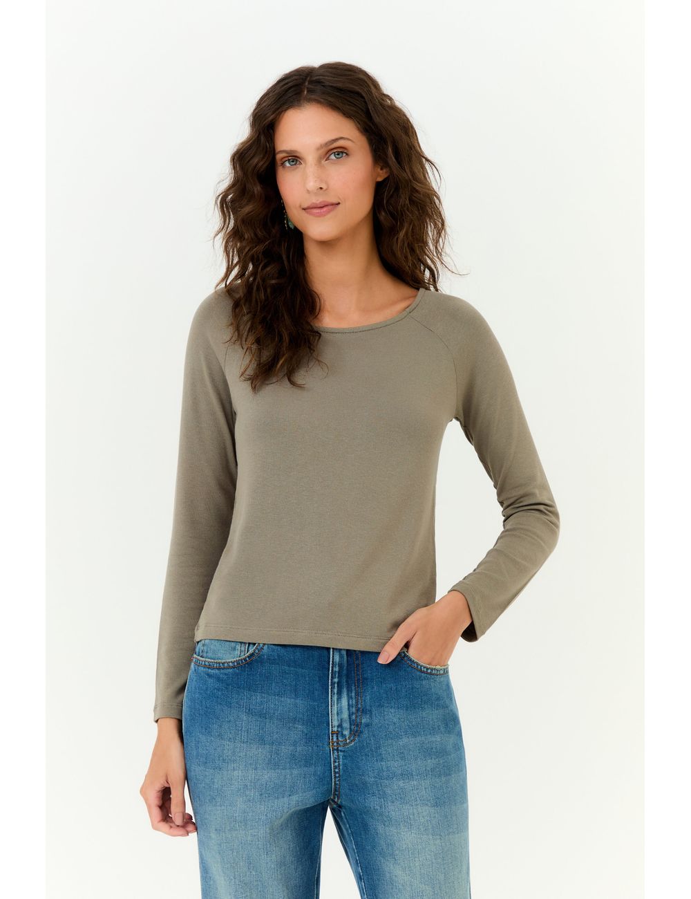 Blusa Manga Longa