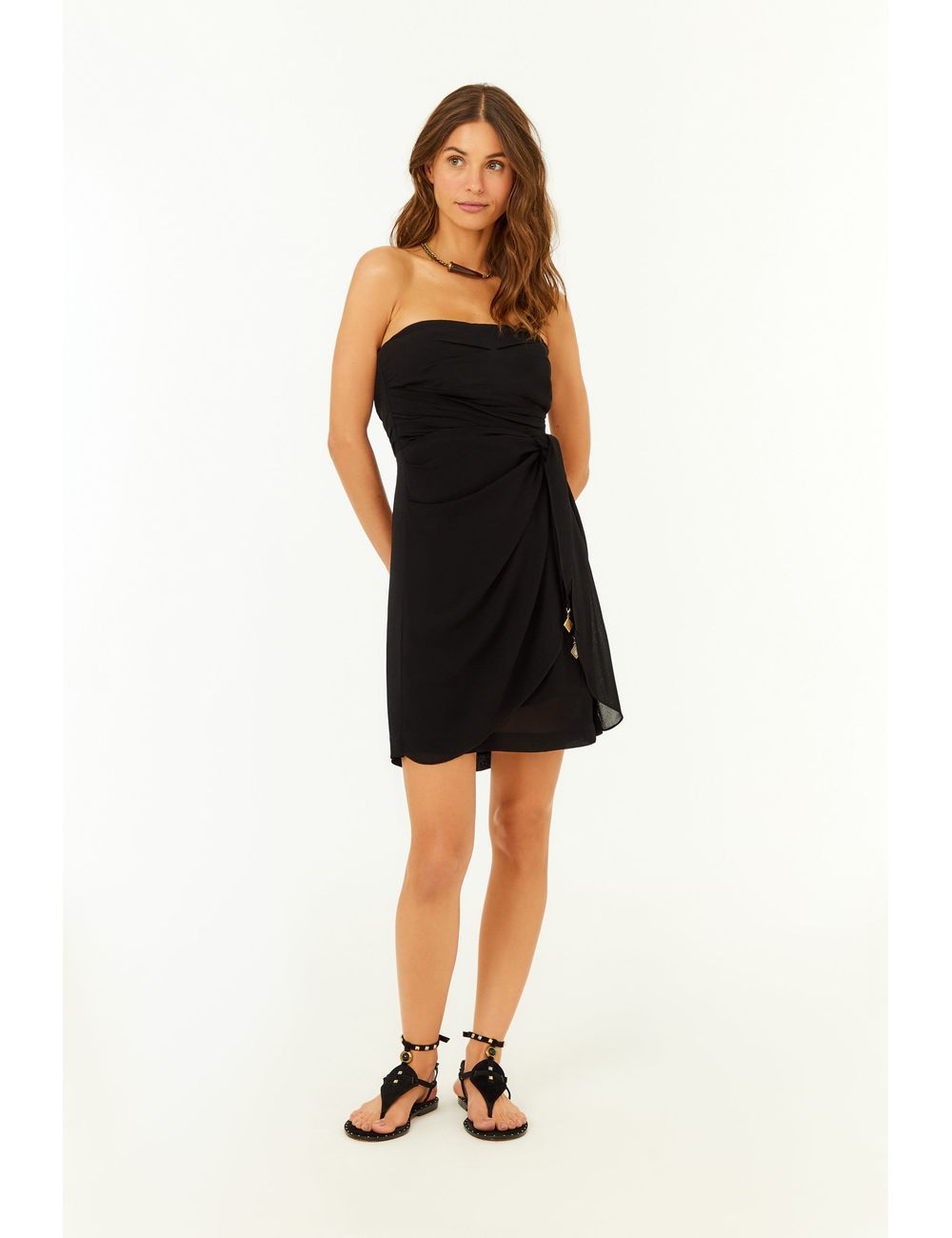Vestido Curto Sem Alça Ggt